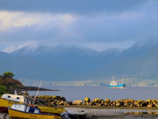 Paisaje costero de la región de Aysén donde se implementará el programa Transforma Litoral